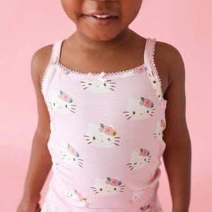 NWT Post Peanut Girls Pink Pastel‎ Hello Kitty Cami Tee Size XS (4-5)